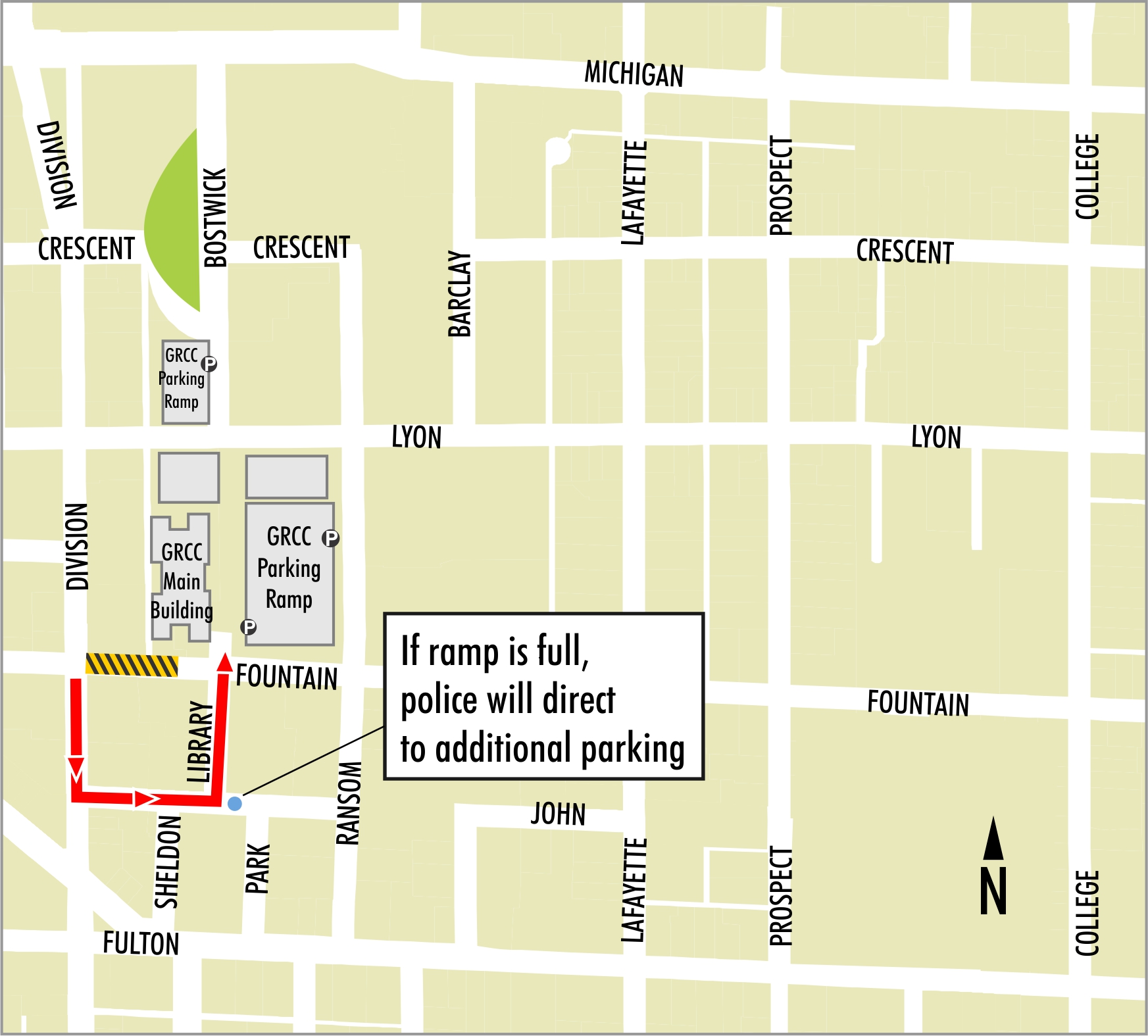 City, GRCC offer travel tips for students and other downtown drivers